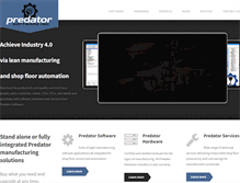 Tablet Screenshot of predator-software.com